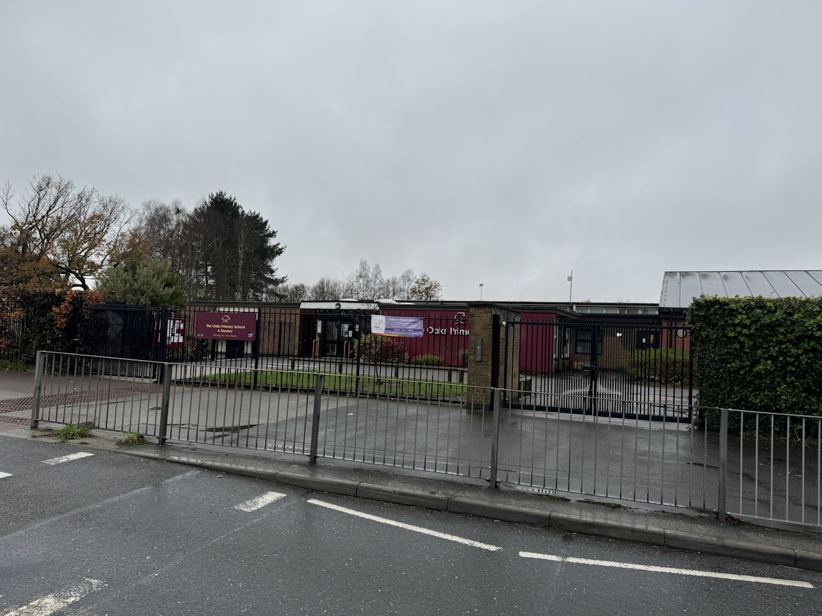 Oaks Primary School in Chantry, Ipswich